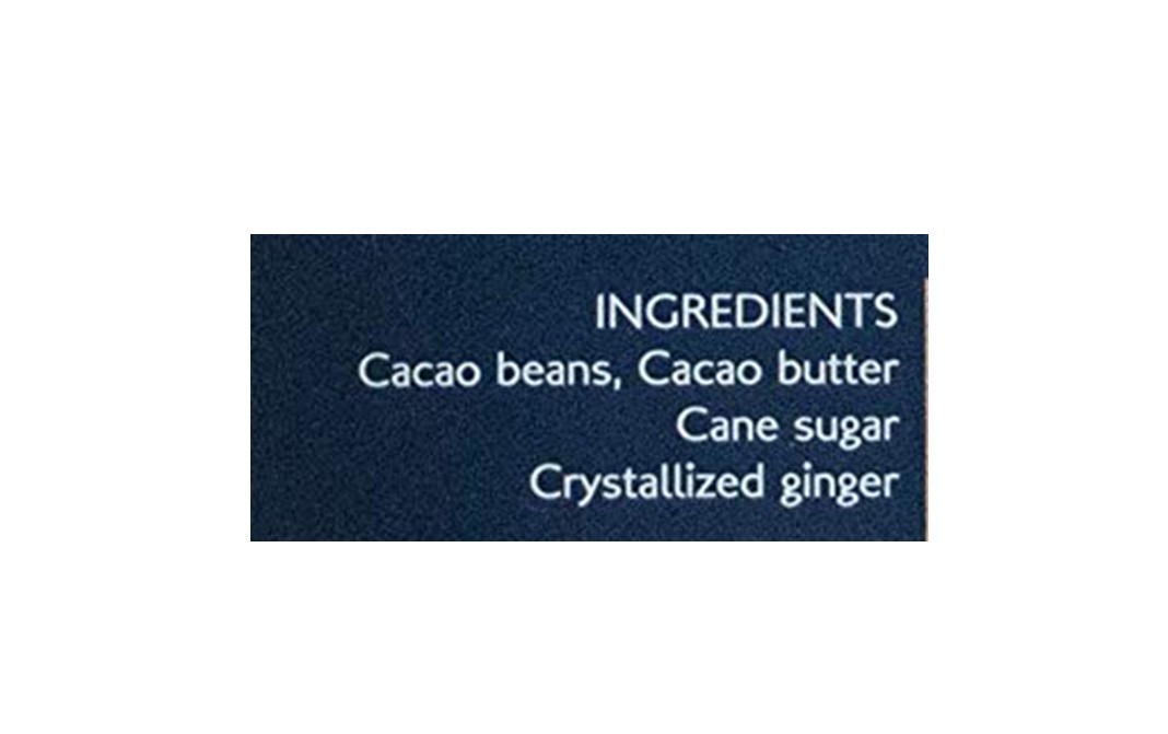 Soklet Candied Ginger 60% Dark Chocolate, Glazed Ginger   Pack  50 grams